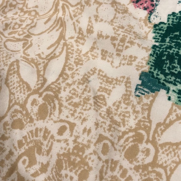 Floral Lace Trim Dress - Picture 7 of 7